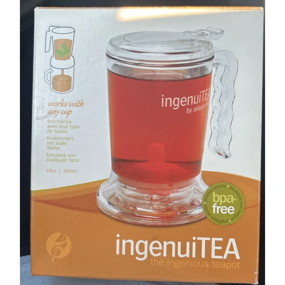 Adagio Teas ingenuiTEA Bottom Dispensing Teapot 16oz - Open Box Unused